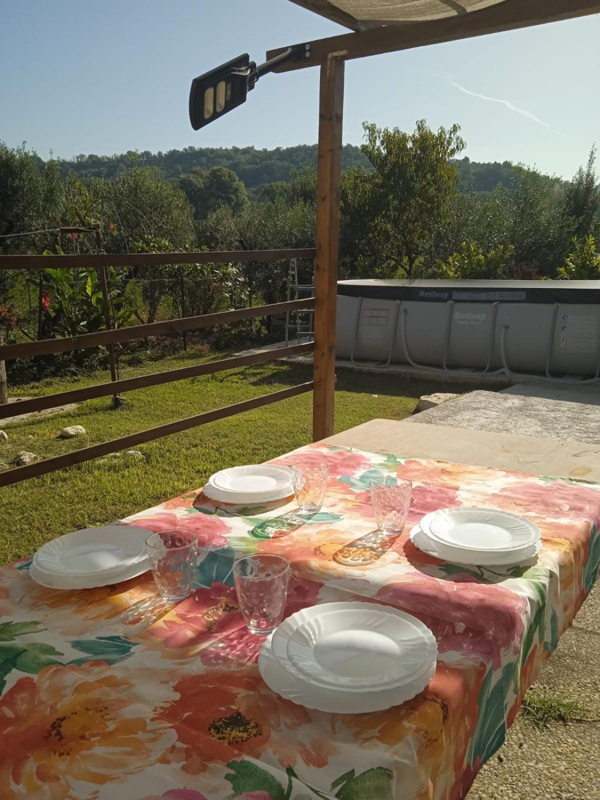 Appartamento La casa sul farfa Bocchignano Esterno foto