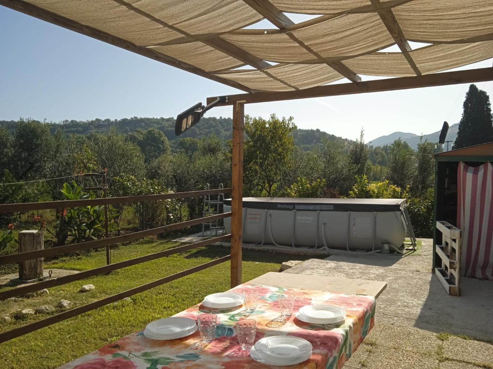 Appartamento La casa sul farfa Bocchignano Esterno foto
