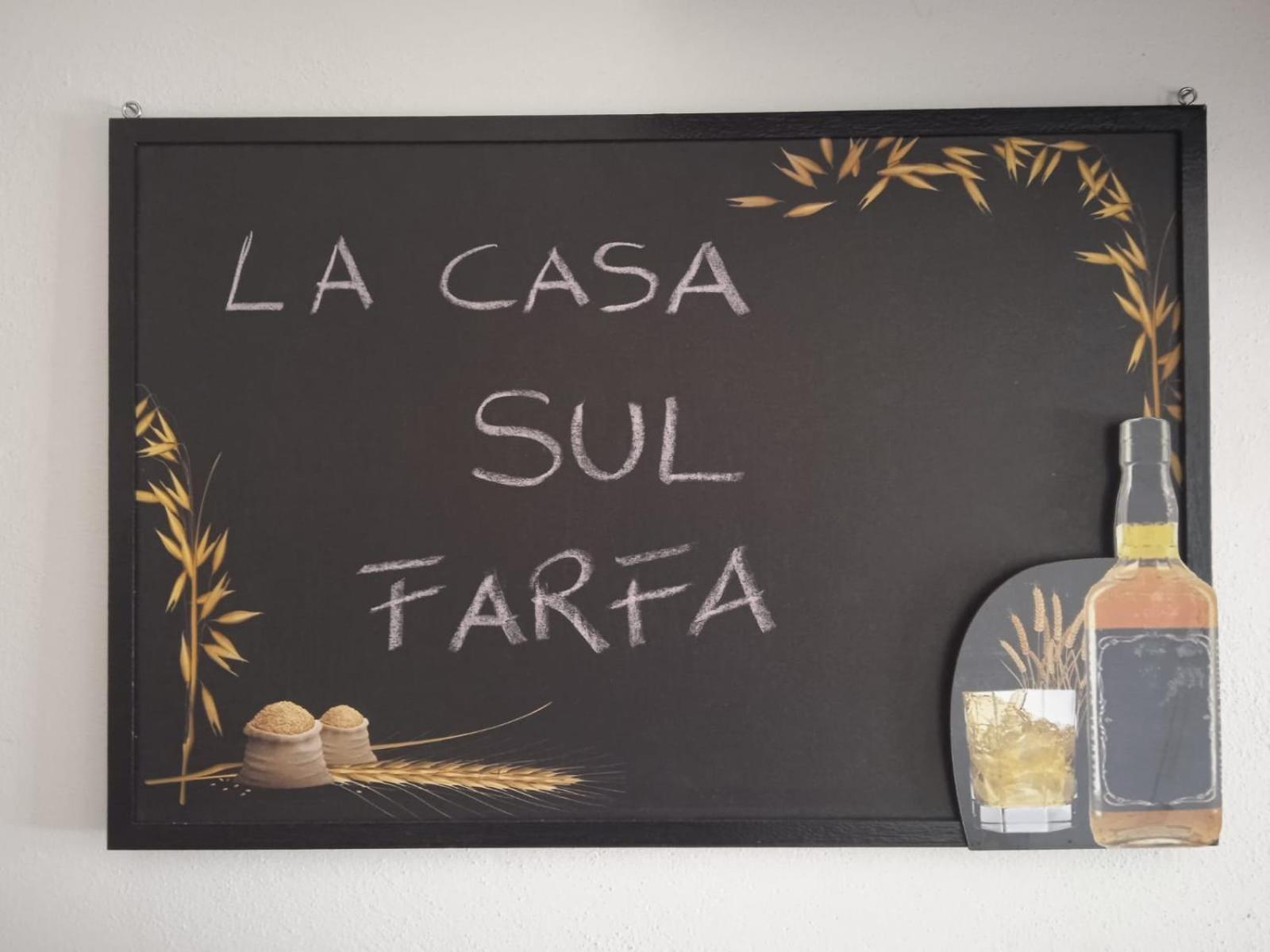 Appartamento La casa sul farfa Bocchignano Esterno foto